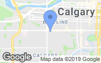 Map of Erin Woods, AB